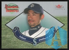 2002 Fleer Tradition Diamond Tributes #14 Ichiro Suzuki Mariners